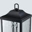 Lampadaire d'extérieur de style crépuscule à l'aube 3 lumières 24 po Modern