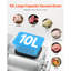 Machine à marinade sous vide 10L pour poulet, steak, poisson, acier inoxydable