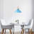 Ozma 1-Light Adjustable Aluminum Dome Pendant-1050931901