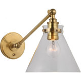 Chapman & Myers Parkington Single Library Wall Light