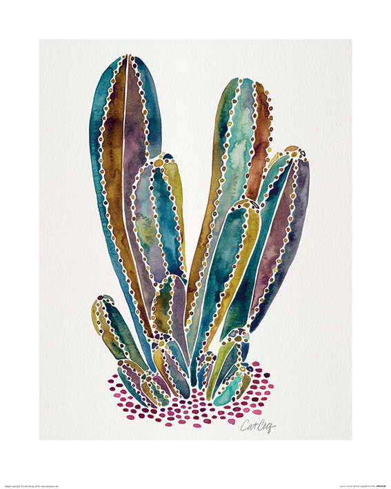 Cat Coquillette - Print, 50cm H x 40cm W x 0.001cm D, Paper
