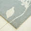 Meadowsweet Floral Machine Woven Green Rug-67405468