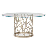Caracole Classic Round Glass Dining Table