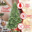 Arbre de Noël classique avec 1339 pointes PE + PVC-1667124987