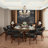 LUMERA Collection Tufted Arm Dining Chair Black-667664906-608087499