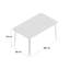 Aurelius Oak Solid Wood Dining Table-25387238