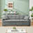 Tyjah 81” Large Size Fabric Sofa, 3-in-1 Multi-Functional Sofa Bed with Storage Space-2063821190
