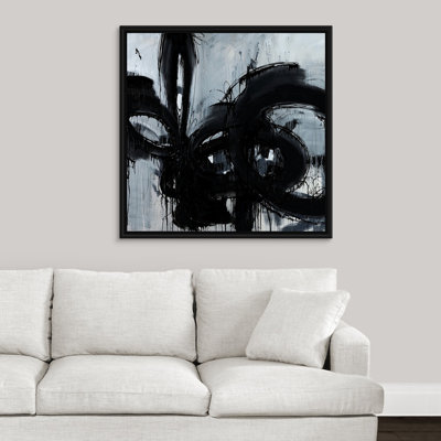 « voyage bound », peinture sur toile