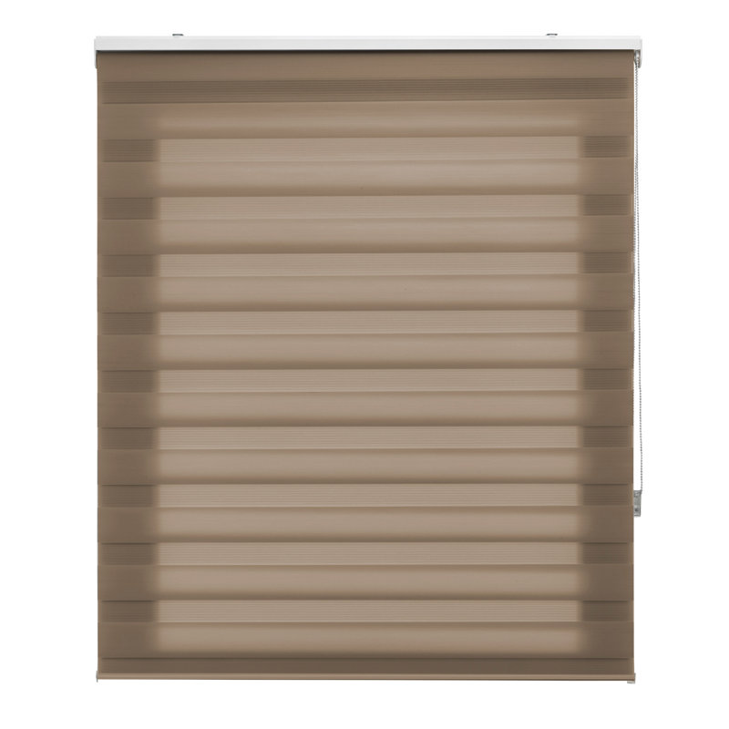 Semi Sheer Zebra Shades, 80x180, brown