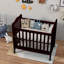 Mini lit de bébé Hinojosa avec matelas réglable à 3 positions-544149701