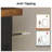 Tv Stand For Tvs Up To 70", Large Led Media Console With Charging Station And Led Light-162861817