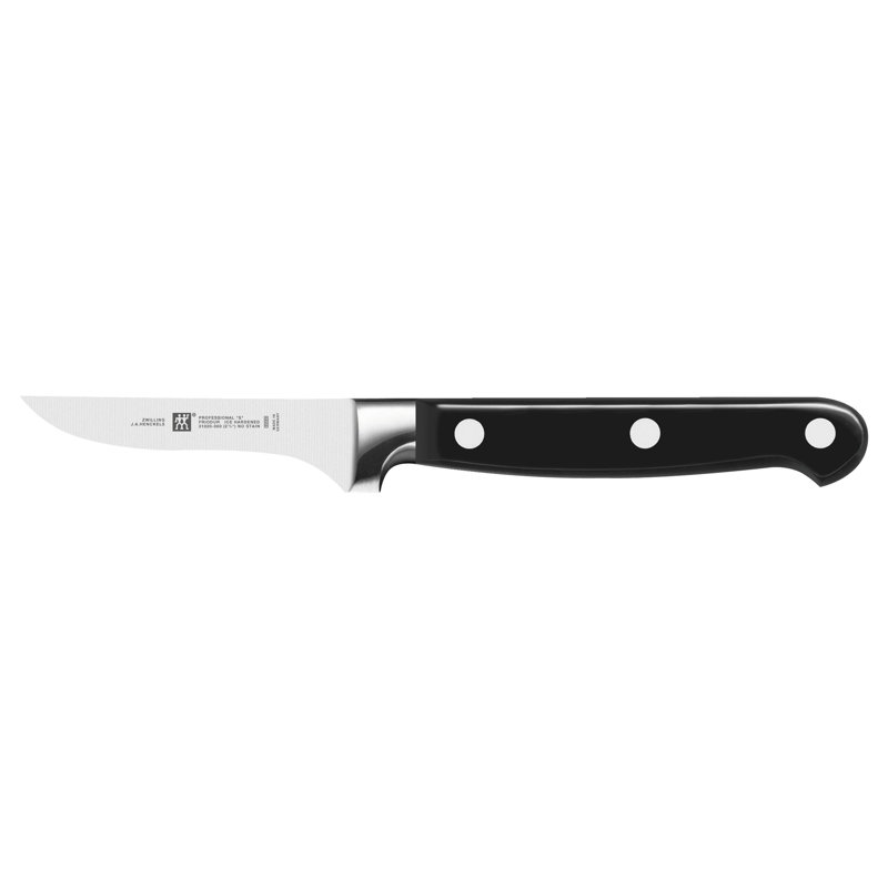 ZWILLING Professional S 18-Piece Knife Block Set, Chef Knife, Serrated Utility Knife, Steak Knife Set, Black