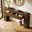 63-Inch Wooden Foyer Table With With 2 Hidden Drawers-526128608