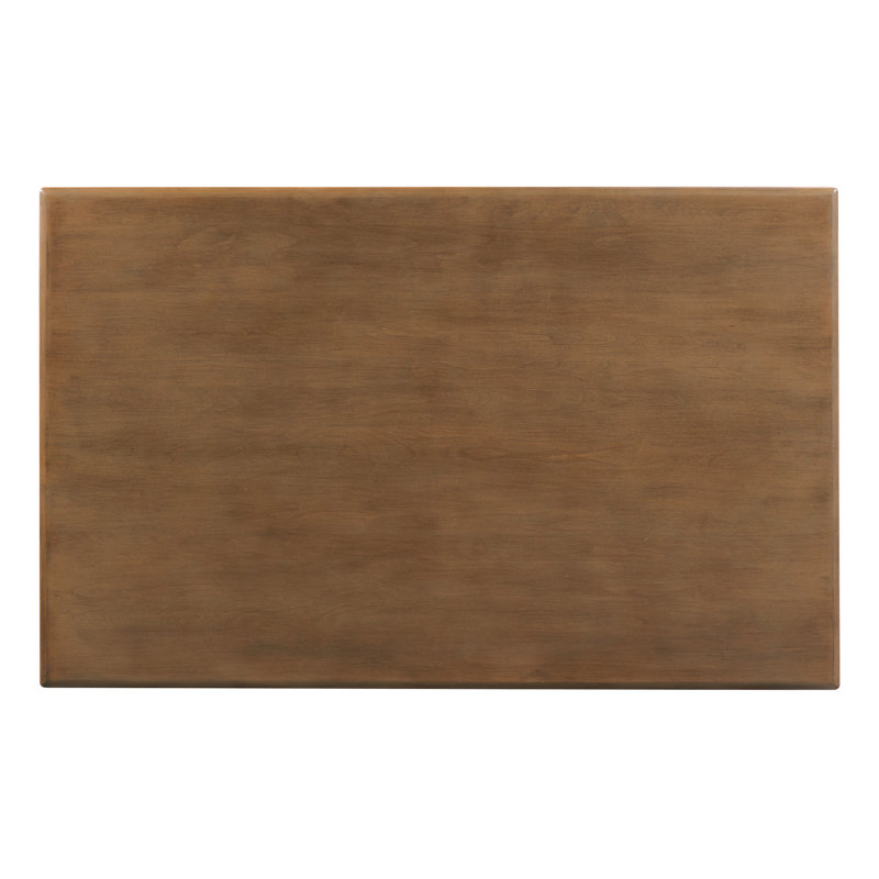 60" RECTANGULAR TRESTLE TABLE PKG, LATTE