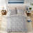 -Piece Queen Bedding Sets, Polyester Microfiber Modern Bedroom Set