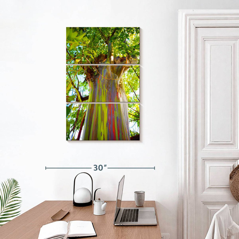 Harnek Rainbow Tree Trunk, 32" H x 20" W