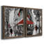 «Rainy Paris I», ensemble de 2 reproductions d'art-428707232-428707234-428707253