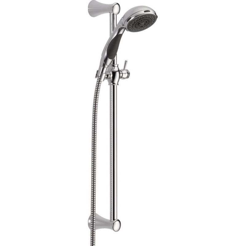 Douchette à barre coulissante, Chrome