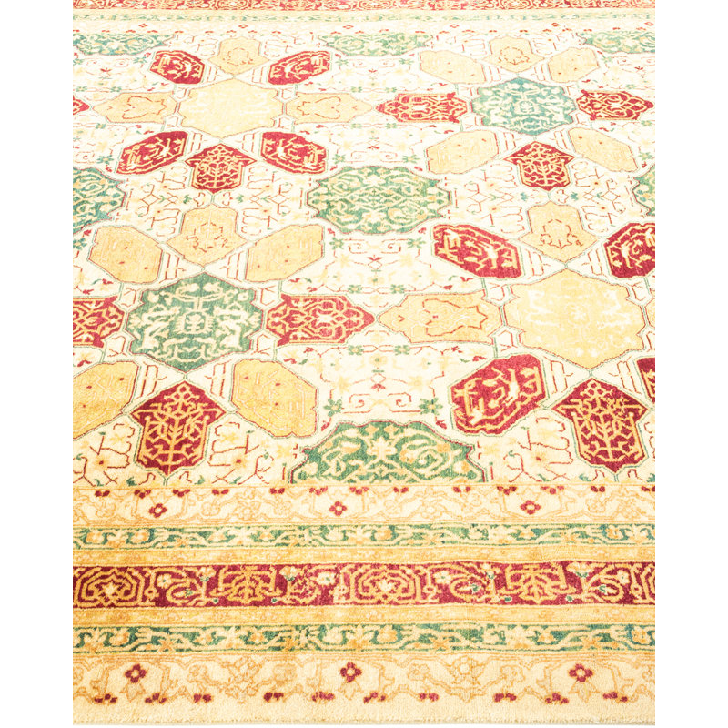 Classic One-of-a-Kind 6' 1" X 9' 1" Hand Knotted Area Rug