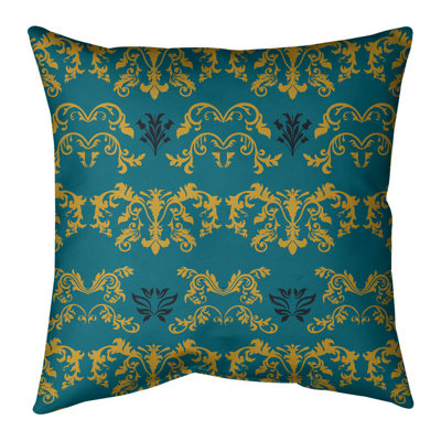 Housse et insert de coussin carré Jacksonville Football Baroque