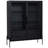 51.2" Tall Cabinet with Tempered Glass Door for Living Room, Office, Study-1931770988