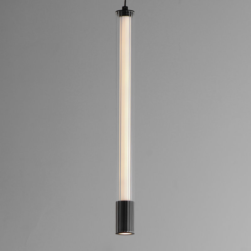 Ayven 1 - Light LED Unique/Statement Pendant, Black