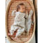 Brown Change Pad Cover, Fits Standard Size, 32" L, Gender Neutral, Crane Baby