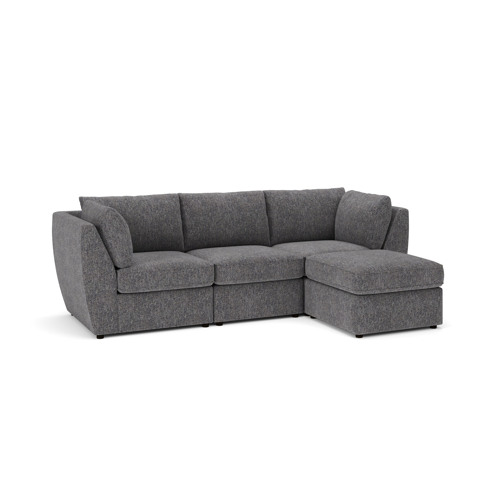 Caldwell 105" Modular Sofa, Valet Carbon