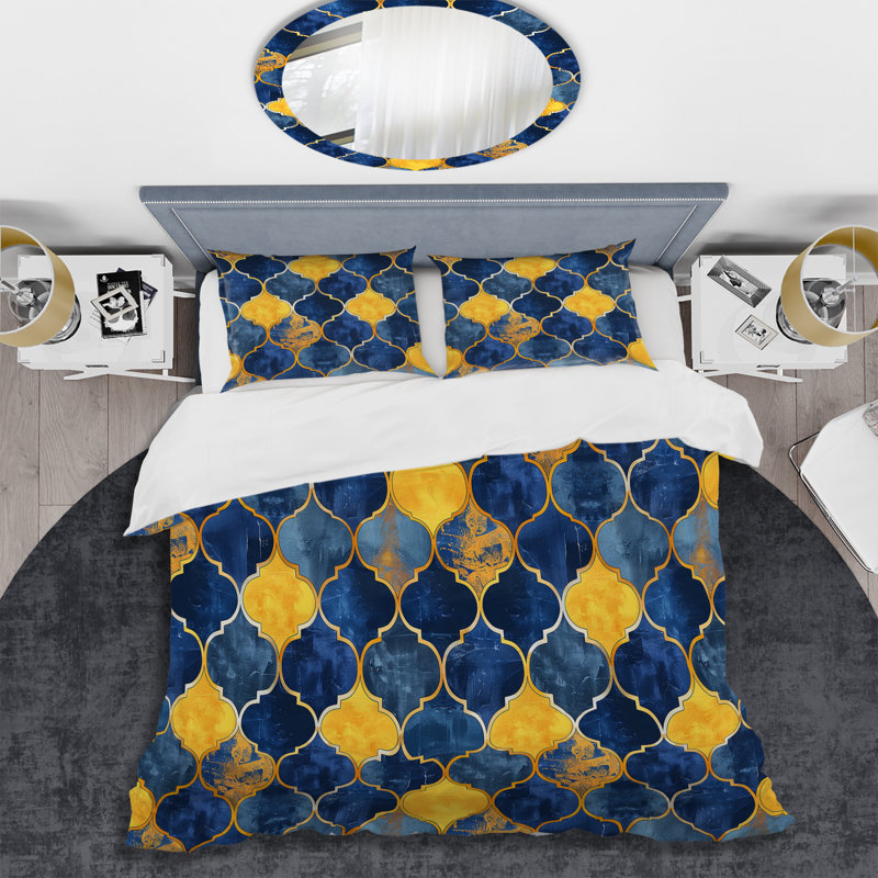 Ensemble de housse de couette Modern, Housse de couette très grand et 2 très grandes t