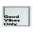 Good Vibes Only Border Typography Chopping Board-61971937