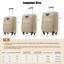 Ensemble de valises extensibles 3 pièces Softside-130940684
