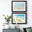 Padre Island Shore Birds - Ensemble de 2 reproductions d'art sur toile encadrées-1180791702-1180791705-1180843042