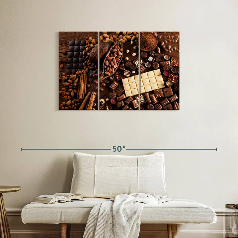 Yarlin Chocolate Bliss, 24" H x 38" W