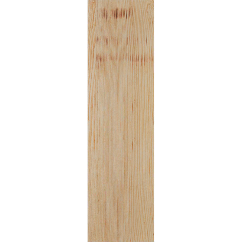 Yorkshire Yorktown avec plaque arrière, H 20 po x l 5,5 po x P 12 po, Sapin de Douglas, Lisse