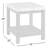 Benniton Marble Top End Table