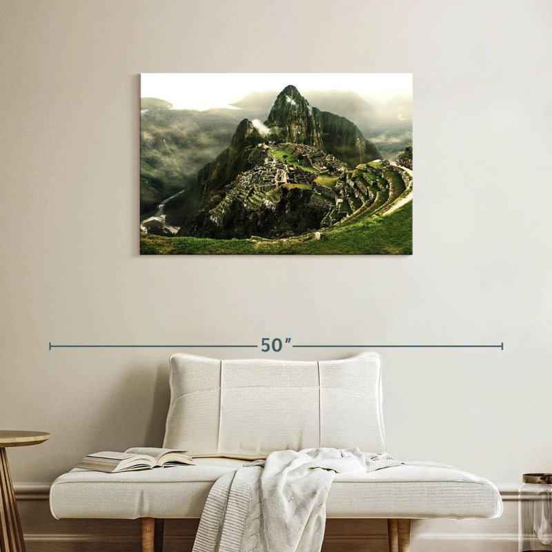 Lilie vue du Machu Picchu, H 24 po x l 36 po