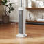 HOMCOM 1200W 5118 BTU Electric Tower Space Heater with Adjustable Thermostat-119626090