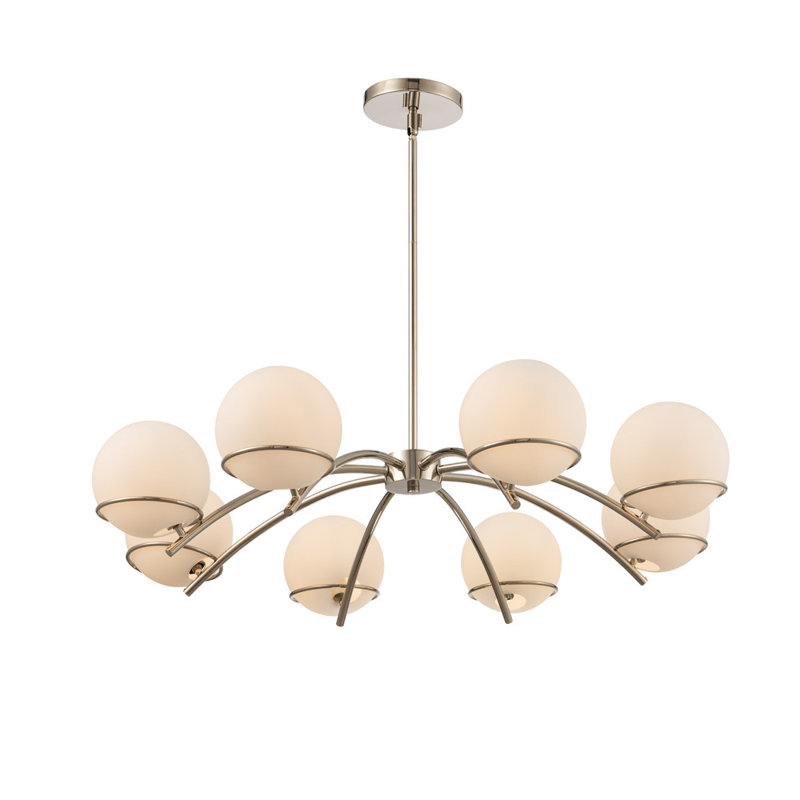 Everett 8 - Light Dimmable Drum Chandelier