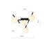 Riceboro Glass Flush Mount-420156540-420156543