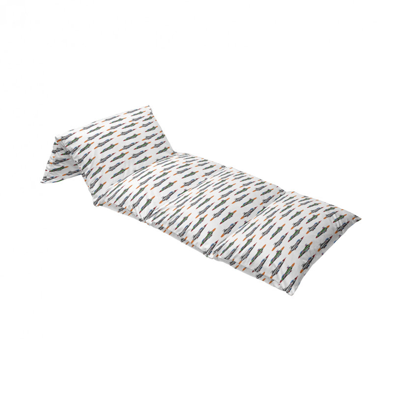 Housse de coussin d'extérieur Jet-Planes, H 2 po x l 27 po x P 88 po