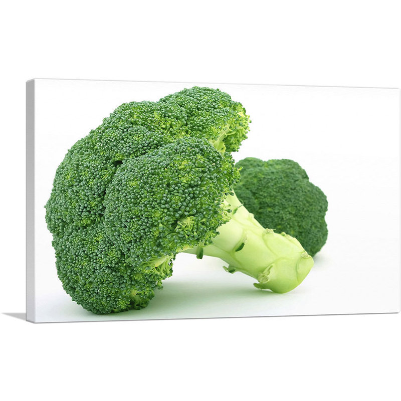 Broccoli Diner Restaurant - Wrapped Canvas Photograph, 12" H x 18" W x 1.5" D