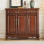 Walnut Solid Wood Shoe Storage Bench