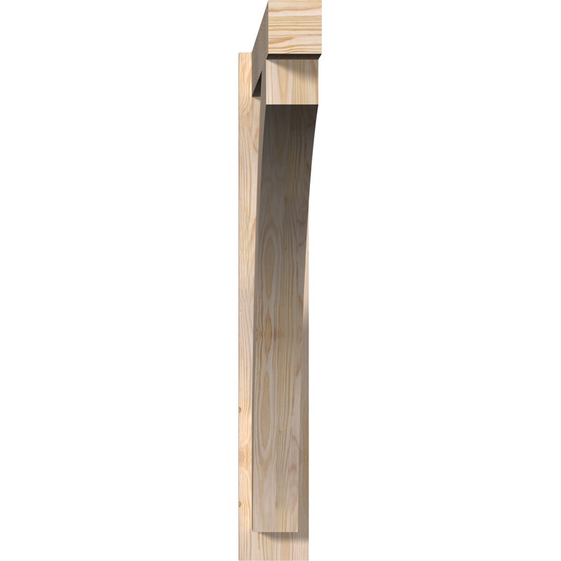 Bloc de bois rustique Thorton, P 34 po x H 40 po, Sapin Douglas de 7 1/2 po (lisse)