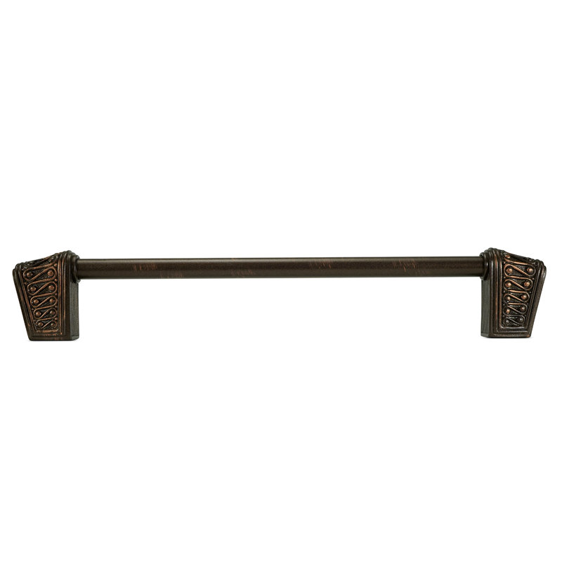 Rivoli  c.c. pull; Soft, Brass, 6"