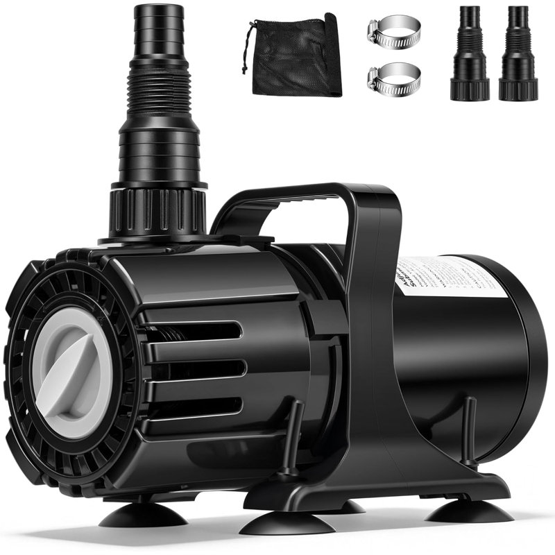 Pompe de bassin submersible 100W 700-1800GPH, 100 watts