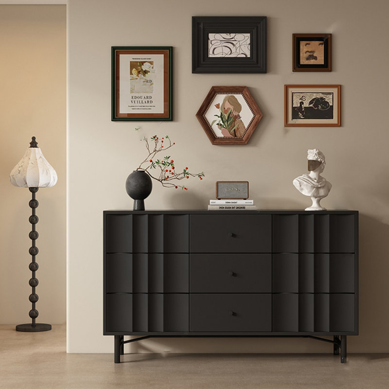 Buffet de luxe américain de style minimaliste, H 33,4 po x l 51,1 po x P 15,7 po