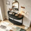 Console demi-lune artisanale-1497564703