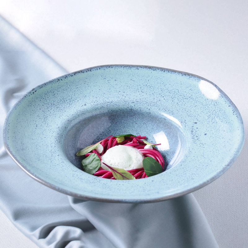 Assiette plate en grès 11,02 po Breeze Commercial