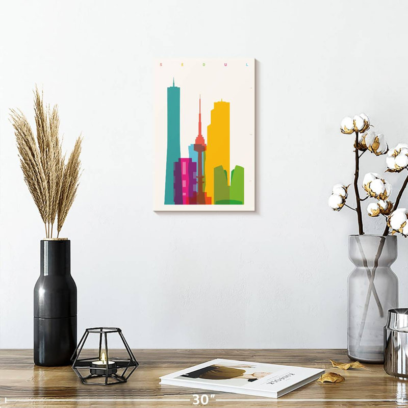 Sireci Vibrant Seoul, 12" H x 8" W