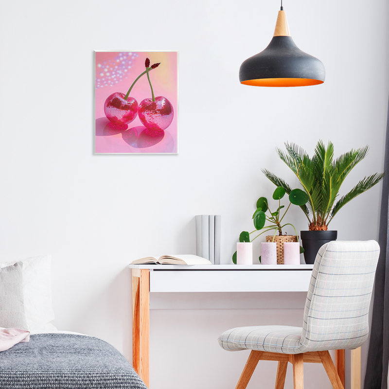 Double plaque murale cerises disco, design by Creative Studio
